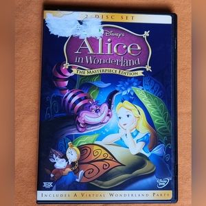 Alice in Wonderland 2 Disc Masterpiece Edition DVD movie set Full screen EUC